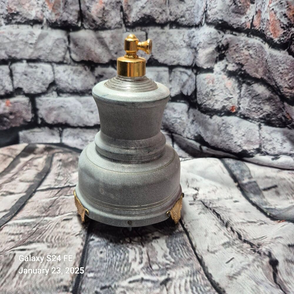 Vintage Pre 1900 Thorens Musical Atomizer Silverite Co. Brooklyn New York Look